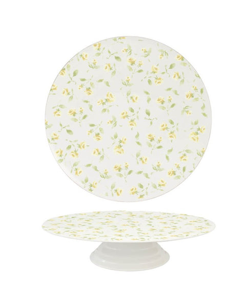 "FLORET FULL YELLOW" CAKE STAND