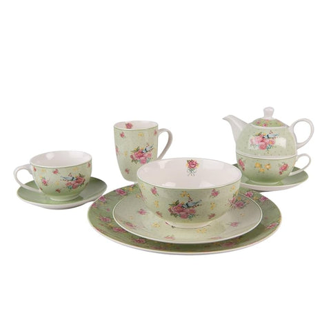 Mug prato fiorito