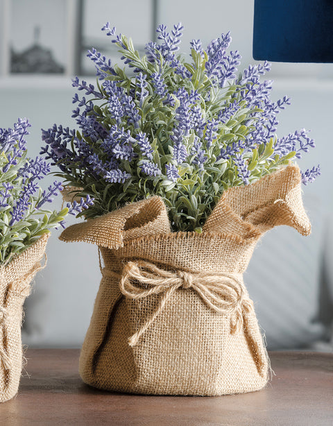 Vase with lavender