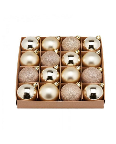 SET 16 CLASSIC BALLS MIXED GOLD ENZO DE GASPERI