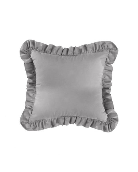 PEARL FURNISHING CUSHION WITH RUFFLE