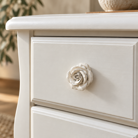 Comodino 3 Cassetti – Kaluka Shabby Chic – foto 2