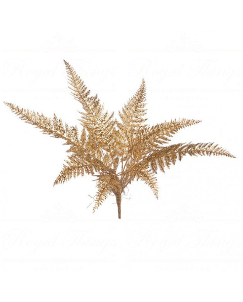 GOLD GLITTERS FERN BUSH