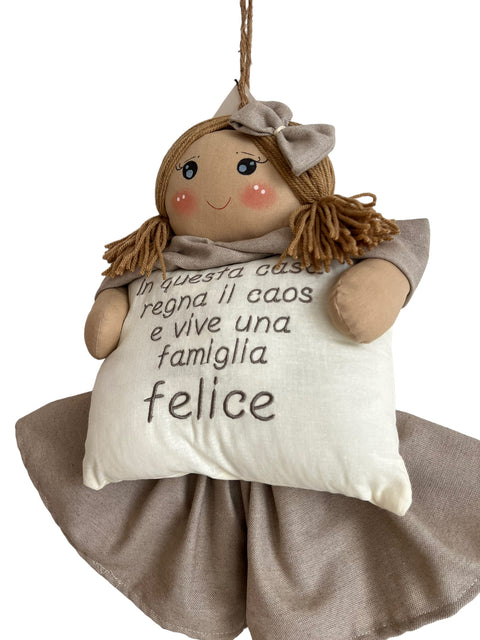 Doll with pillow