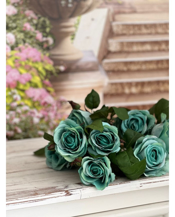 Turquoise roses – Natascia Capizzi