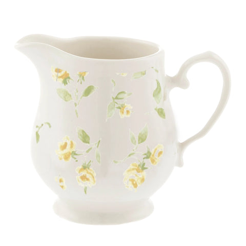 Floret Full Yellow milk jug by Blanc MariClò