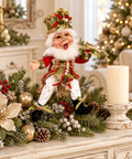 Elfo Natalizio Joyful con Tromba Edizione Limitata – Goodwill by Mark Roberts, 30cm — ambientata