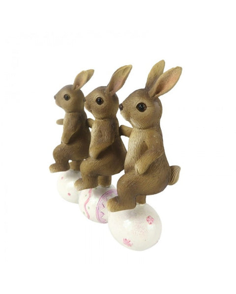 "Bunnies with Eggs" Decoration