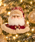 Babbo Natale North Pole Goodwill 18 cm sull’albero