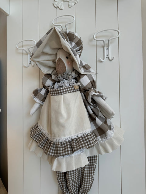Papera Portabuste personalizzabile 70x40 cm – Prodotto sartoriale realizzato a mano in stile shabby chic