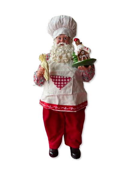 Santa Claus pastry chef