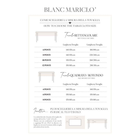 Tovaglia Quadrata in Pizzo Dentelle by Blanc Mariclò