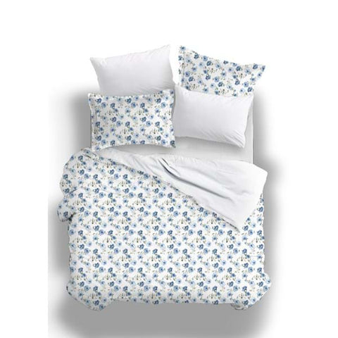 Set lenzuola Floral Blue