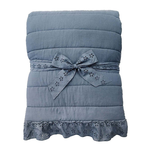 Trapunta Matrimoniale con Gala Sangallo 260x260 cm – Collezione Acquarello di Sangallo by Blanc Mariclò