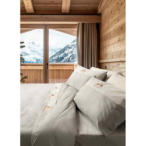 Parure Copripiumino Matrimoniale 2 Piazze 250x200 cm con Federe – Collezione Bamby Blanc Mariclò