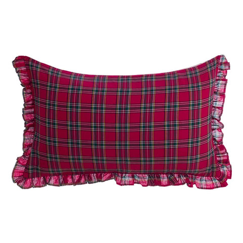 Copricuscino Scozzese con Gala 5 cm 50x80 cm – 100% Cotone