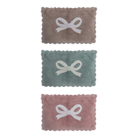 Tappeto con Fiocco Rettangolare 45x75 cm in Cotone – Varianti Colore