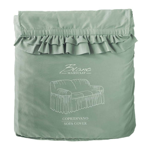 Copridivano con Gala 160x280x50 cm – Blanc Mariclò (Avorio, Rosa, Verde)