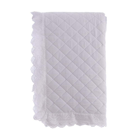 Trapunta con Gala in Pizzo by Blanc Mariclò – Collezione Estate di Sangallo