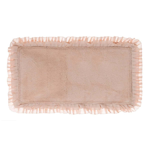 Tappeto Bagno Rosa Doppia Gala 50x110 cm by Blanc Mariclò