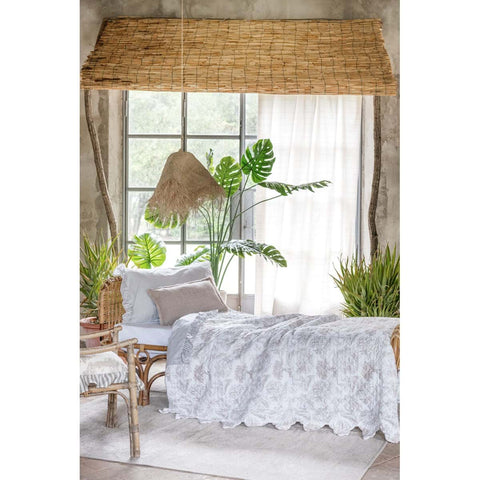 Trapunta Matrimoniale Toile de Jouy 360GSM by Blanc Mariclò - Microfibra 250x250 cm