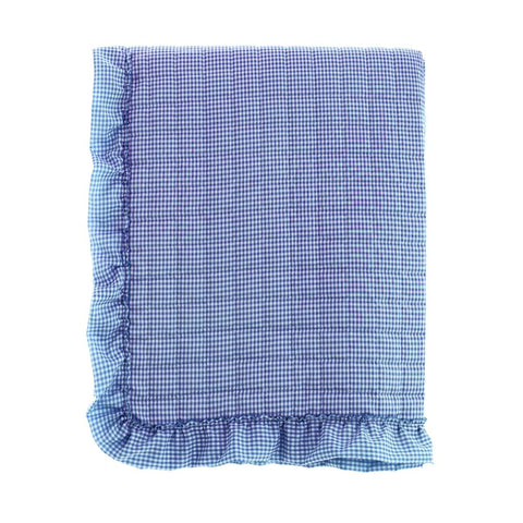 Trapunta Matrimoniale con Gala Collezione Sogno Vichy 260x260 cm by Blanc Mariclo'