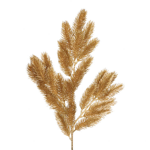 Ramo di Pino Decorativo Dorato - Goodwill, 63cm
