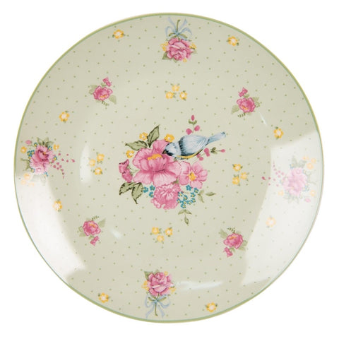 Flowery meadow saucer