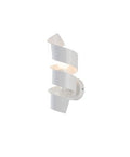 Applique Moderna in Ferro Bianco, Tortora o Grigio – Bianco