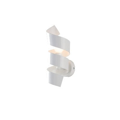 Applique Moderna in Ferro Bianco, Tortora o Grigio – Bianco