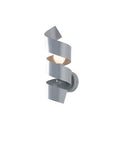 Applique Moderna in Ferro Bianco, Tortora o Grigio – Grigio