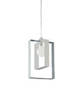 Lampada a Sospensione Country Chic in Ferro Bicolore – Bianco / Grigio