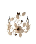Applique Shabby Chic in Ferro Bianco Shabby o Avorio Decapé – Avorio / Oro
