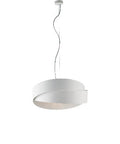 Lampada a Sospensione Moderna in Ferro Bianco, Nero o con Decoro Oro – Bianco