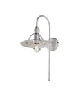 Applique Vintage in Ferro Marrone e Oro o Bianco e Argento – Bianco / Argento