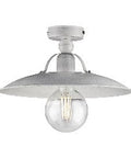 Plafoniera Vintage in Ferro Marrone e Oro o Bianco e Argento – Bianco / Argento
