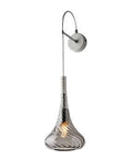 Applique Moderna con Vetri Pyrex Trasparenti, Ambra o Grigi – Grigio
