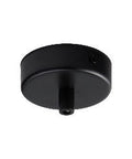 Rosone Multicavo Circolare in Ferro – Nero – Ø8 cm