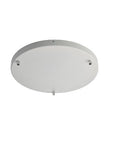 Rosone Multicavo Circolare in Ferro – Bianco – Ø40 cm