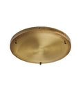 Rosone Multicavo Circolare in Ferro – Bronzato – Ø40 cm