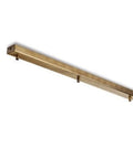 Rosone Multicavo Rettangolare in Ferro – Bronzato – 70x5 cm