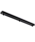 Rosone Multicavo Rettangolare in Ferro – Nero – 70x5 cm