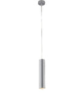 Lampada a Sospensione Moderna in Ferro Laccato con Faretto GU10 – Argento