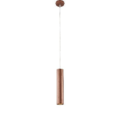 Lampada a Sospensione Moderna in Ferro Laccato con Faretto GU10 – Rame