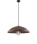 Lampada a Sospensione Industrial in Ferro Nero con Decoro Oro, Argento, Rame o Ruggine – Ruggine