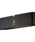 Applique Moderna in Ferro Traforato – Nero