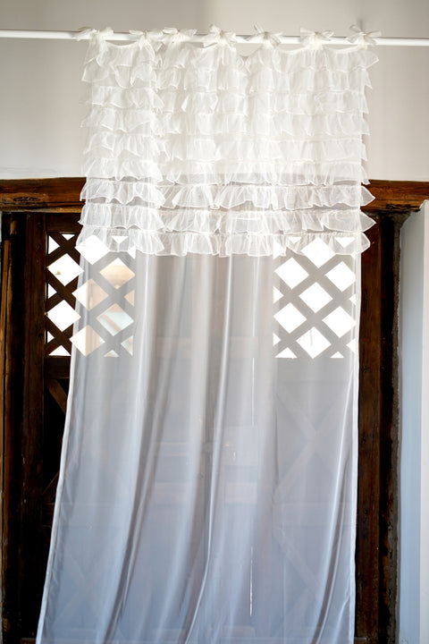 Coppia tende tulle