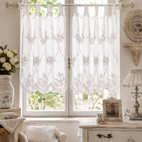 Cortinas Clarissa de Blanc Mariclò - 60x120cm