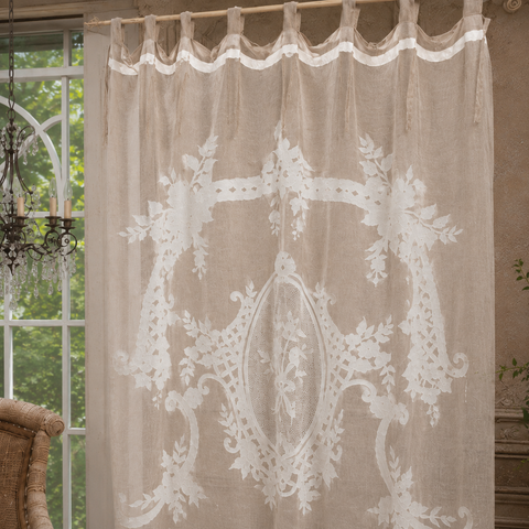 Par de cortinas Allegra de Blanc Mariclò