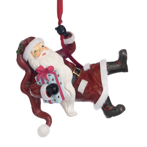 Christmas Decoration "Hanging Santa Claus" 13cm